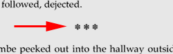Asterisks